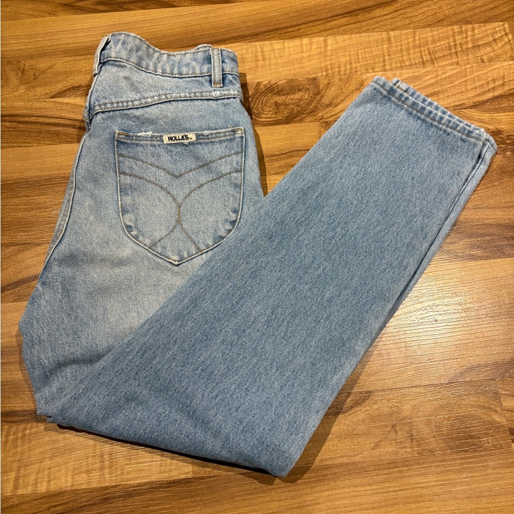 Rolla’s Dusters High Rise Slim Jean Size 26 Stained